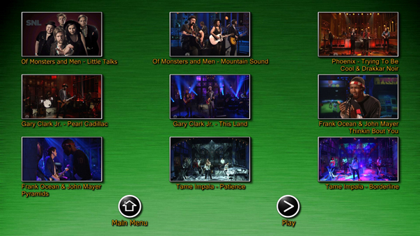 Music Volume 10 Menu 3